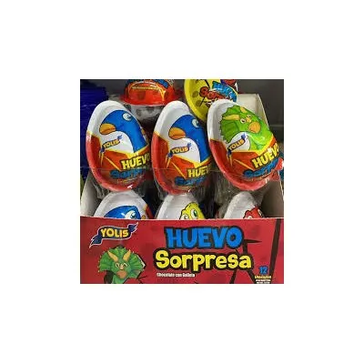 Yolis Huevo Sorpresa Chocolate Display