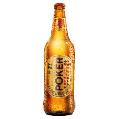 Poker Cerveza Botella 750ml