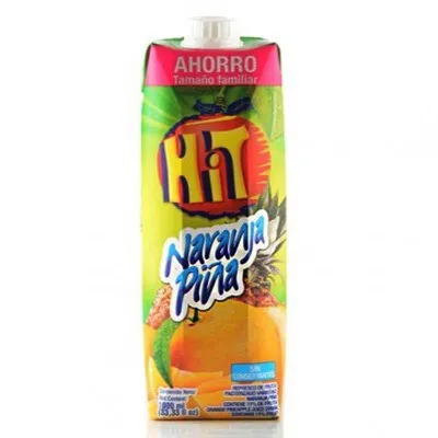 Hit Naranja Piña Tetrapack 1 Litro