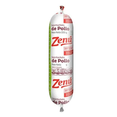 Salchichon de Pollo Zenu 100g