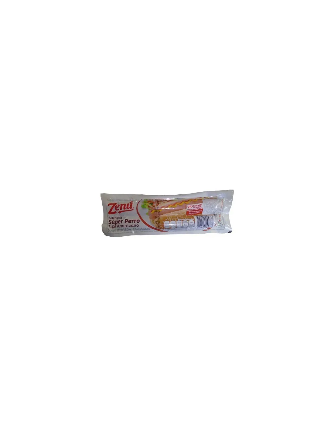 Salchicha Super Perro Zenú x 2 x Unds x 160g