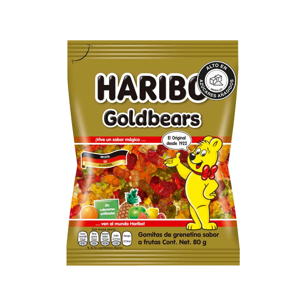 Gomas Gold Bears Haribo Paquete(s) de 80 g