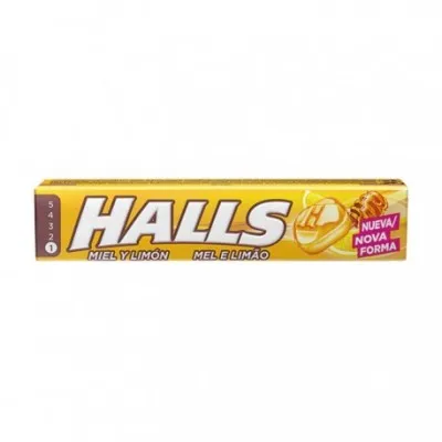 HALLS Limón y Miel en Barra
