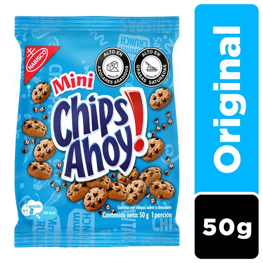Mini Chips Ahoy! Galletas con Chispas de Chocolate Bolsa