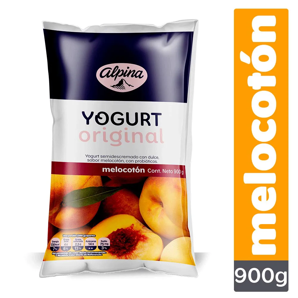 Alpina Yogurt Original Melocotón