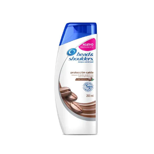 Head & Shoulders Protección Caída Con Cafeína Shampoo 180ml