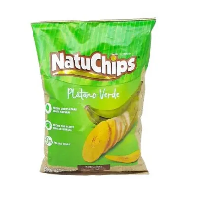 Natuchips Plátano Verde x 38g