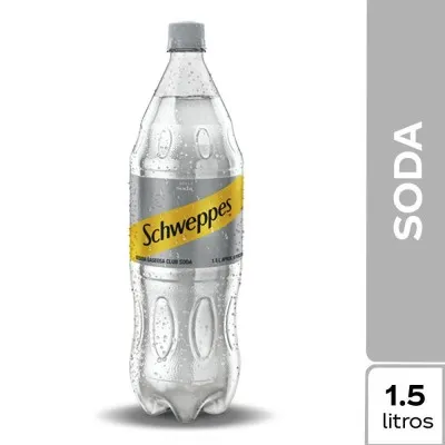 Schweppes Soda Botella 1.5