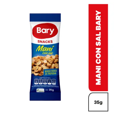 Bary Snacks Mani con Sal Bolsa