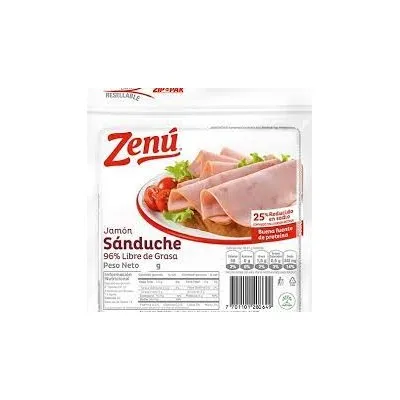 Jamón Sanduche Zenú x 6 Tajadas x 111g