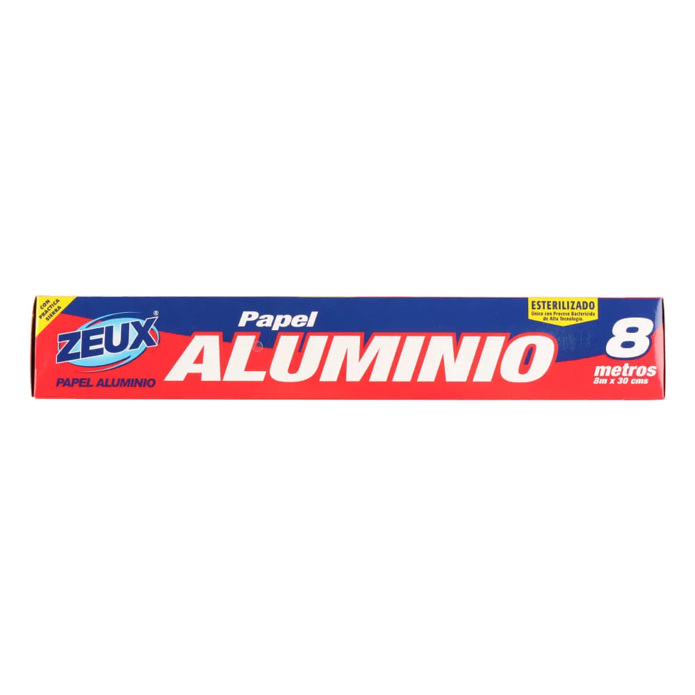 Papel Aluminio Zeux Rollo(s) de 8 m