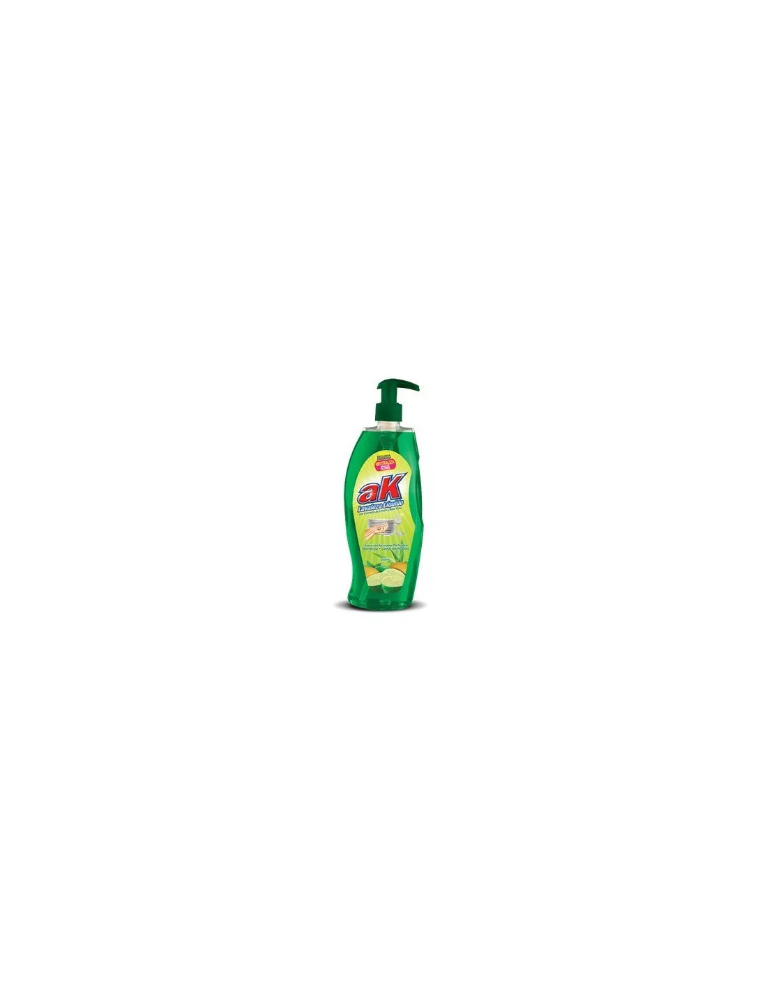 Lavaloza Liquido AK Limón y Aloe Vera x 400 ml