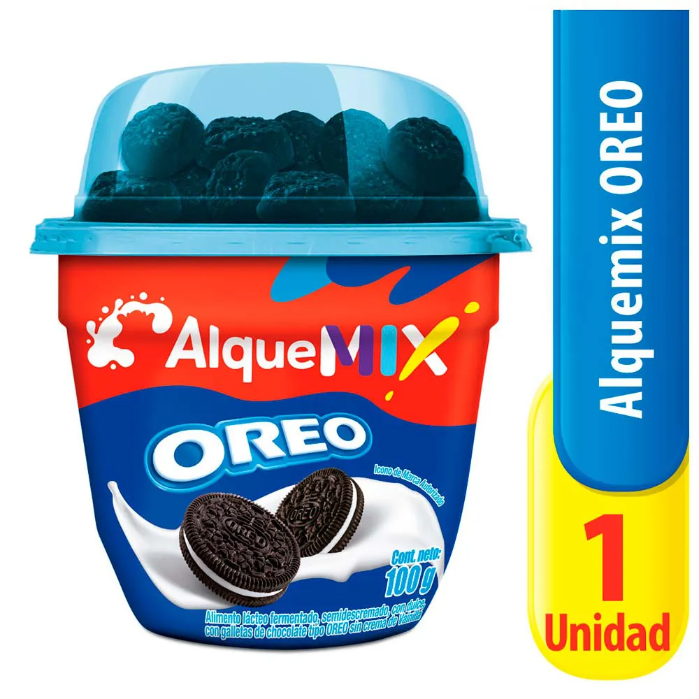 Alquemix Oreo Yogurt con Mini Galletas Vaso