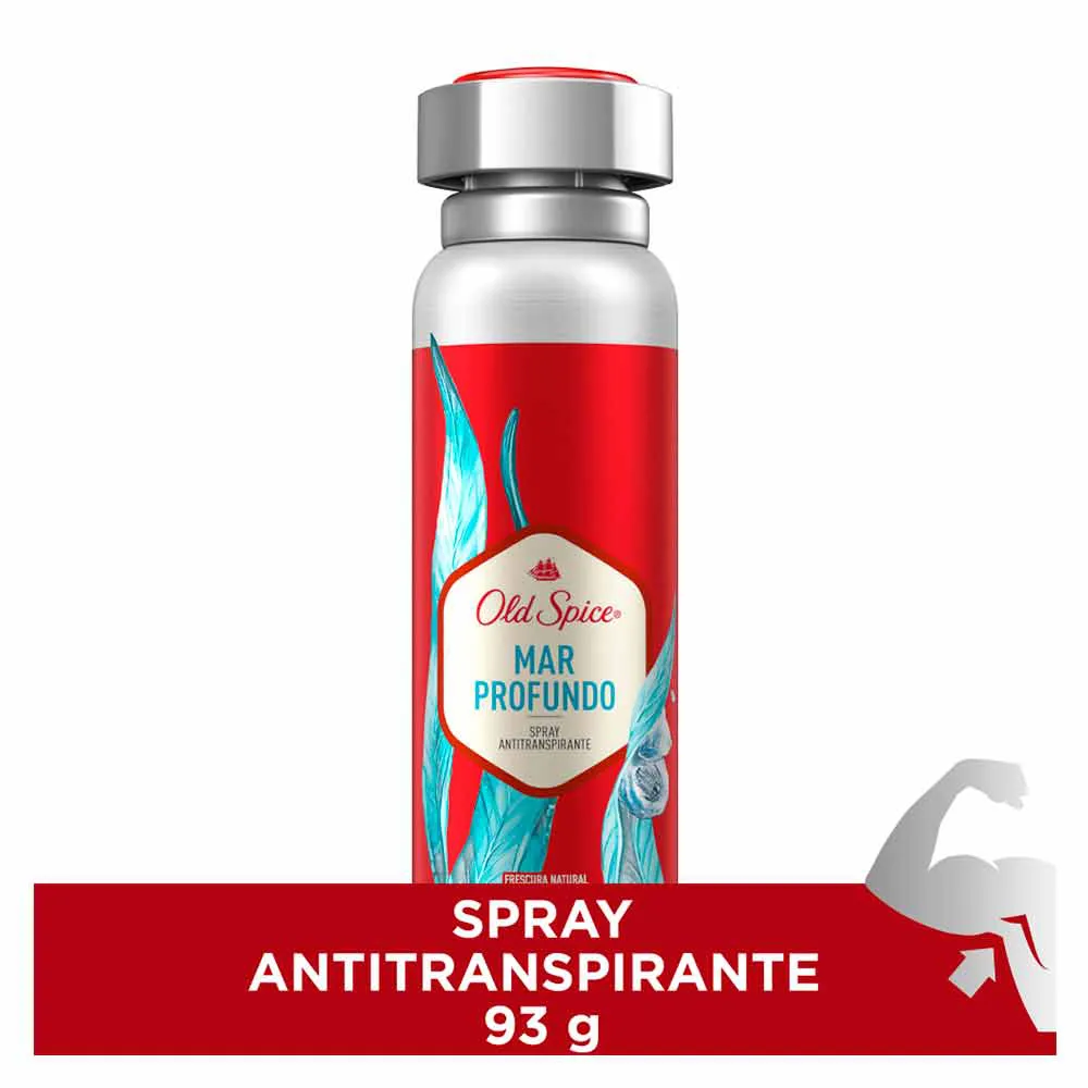 Desodorante Spray Antitranspirante Old Spice Mar Profundo 150 ml
