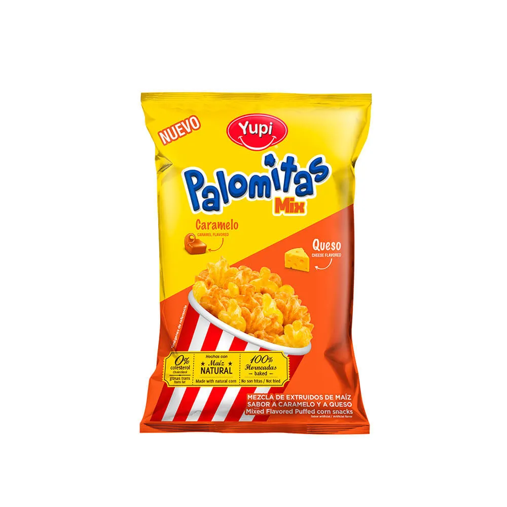 Yupi Palomitas Mix Queso Caramelo Bolsa