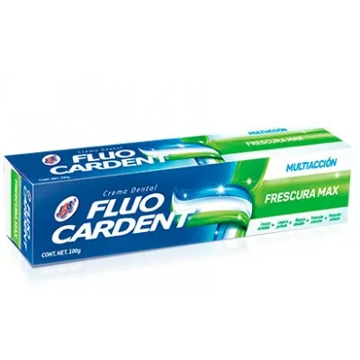 Fluo Cardent Frescura Max Crema Dental Caja