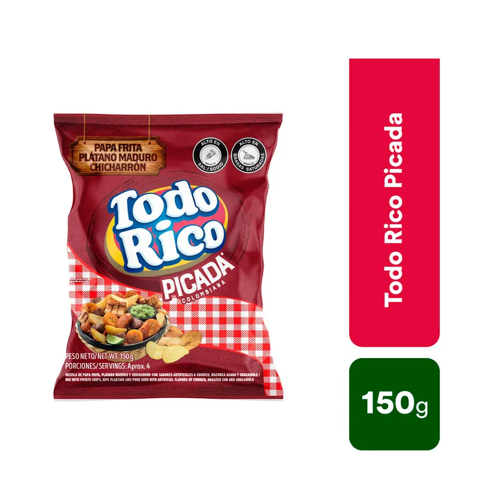 Todo Rico Picada Colombiana 150g
