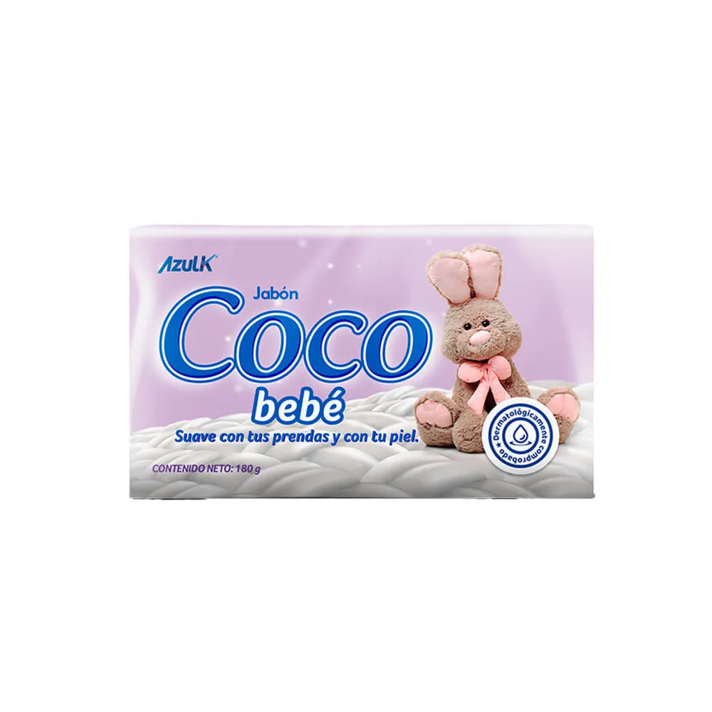 Jabón Bebé Coco Azulk Barra(s) de 180 g