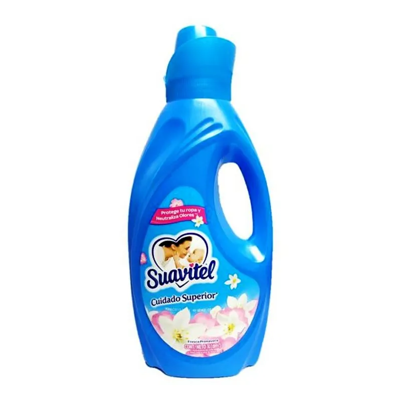 Suavizante de Ropa Suavitel Cuidado Superior Fresca Primavera Botella x 1000 ml