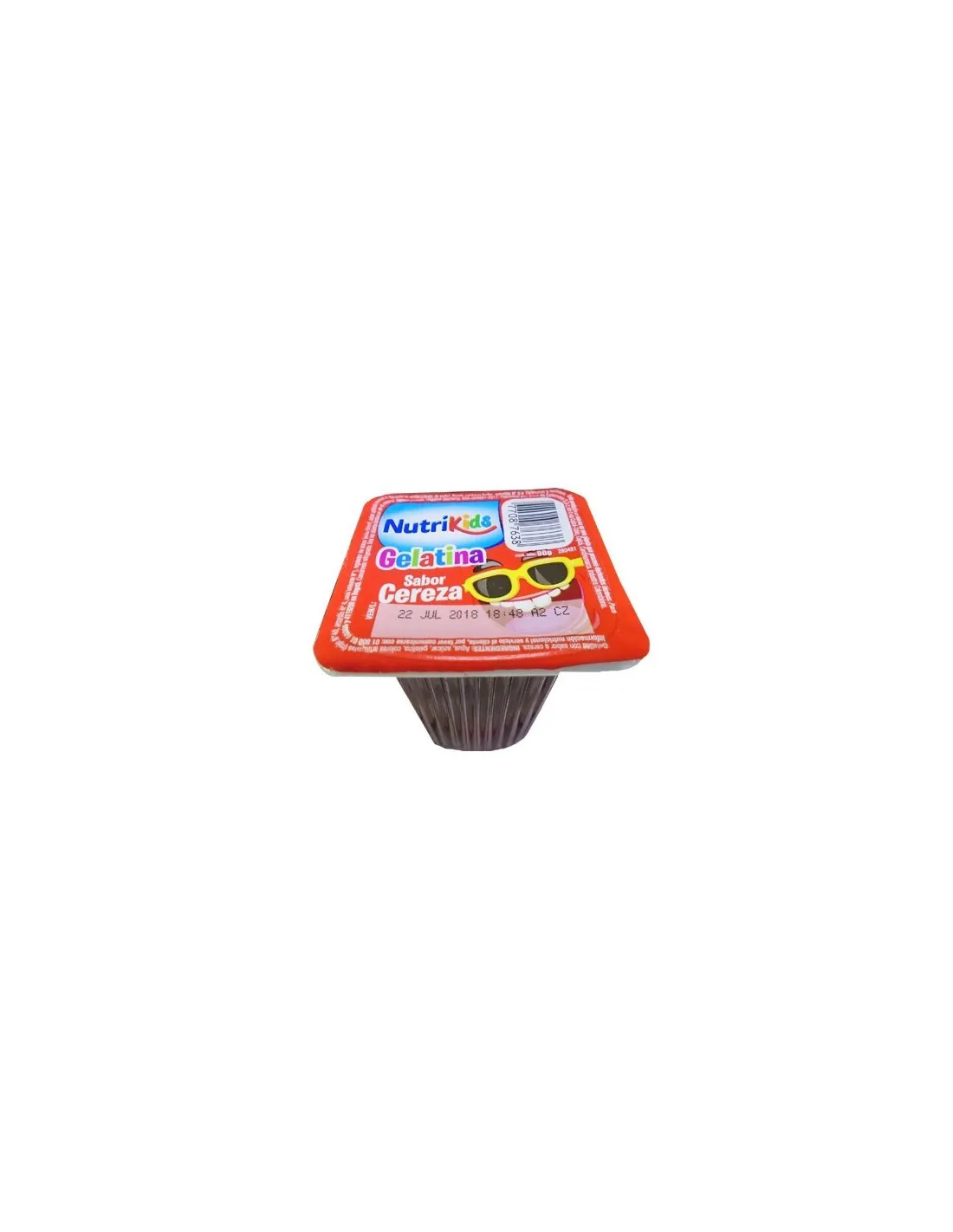 Alqueria Forti Kids Gelatina Fresa Sandia Vaso