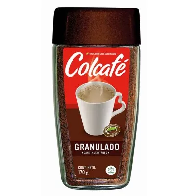 café instantáneo granulado Colcafé Intenso x 170 Grm