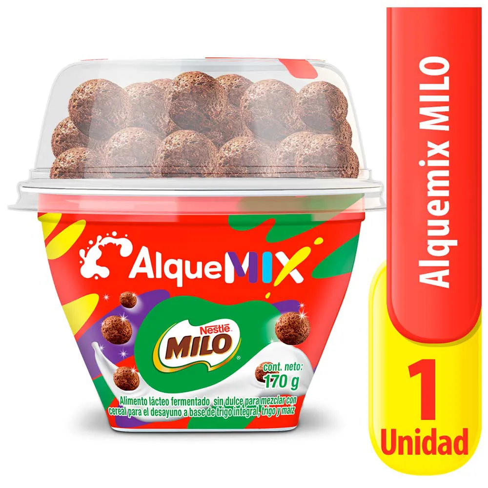Alquemix Milo Yogurt con Cereal Vaso