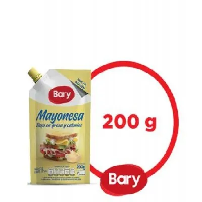 Bary Mayonesa Baja en Grasa y Calorias Pouch