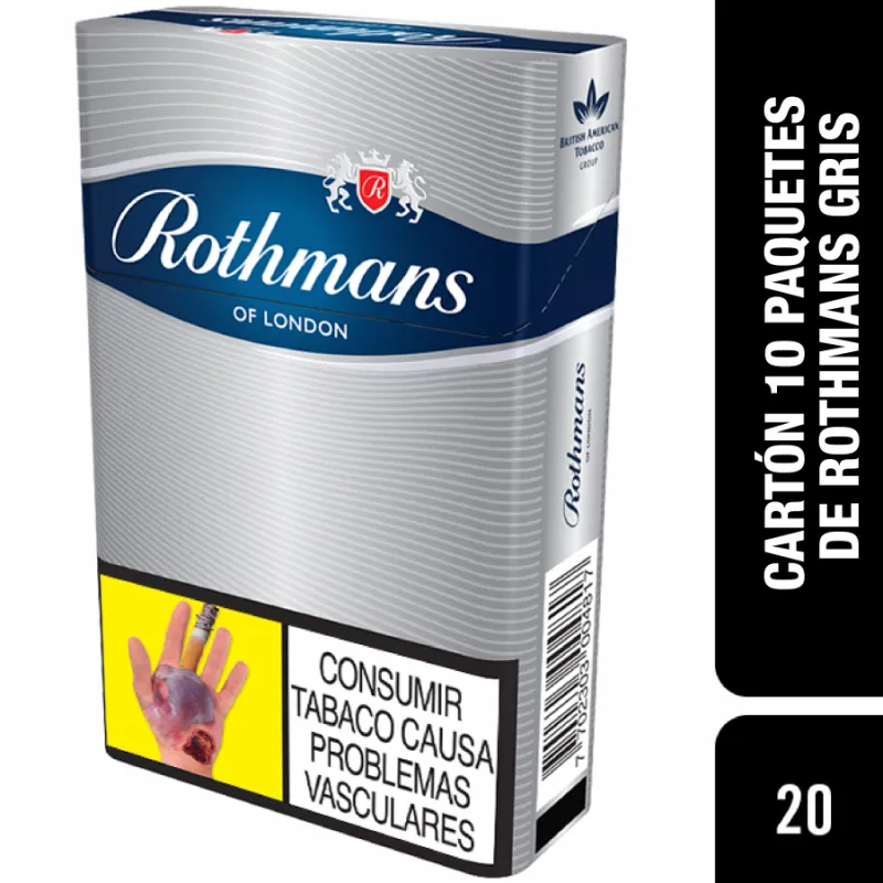 Cigarros Rothmans Foresta Morado Cajetilla