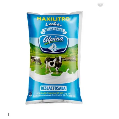 Leche Deslactosada Alpina Bolsa 1.1L
