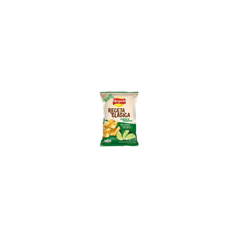 Margarita Papas Receta Clásica Limón 37g