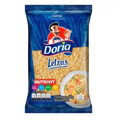 Sopa de Letras Doria x 250g