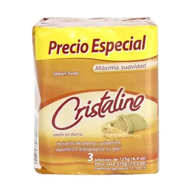 Jabon Cristalino Avena 125g