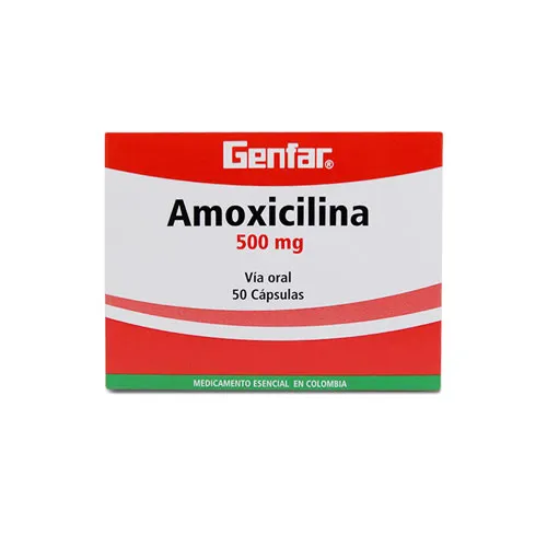Amoxicilina 500mg Caja(s) de 50 uds.