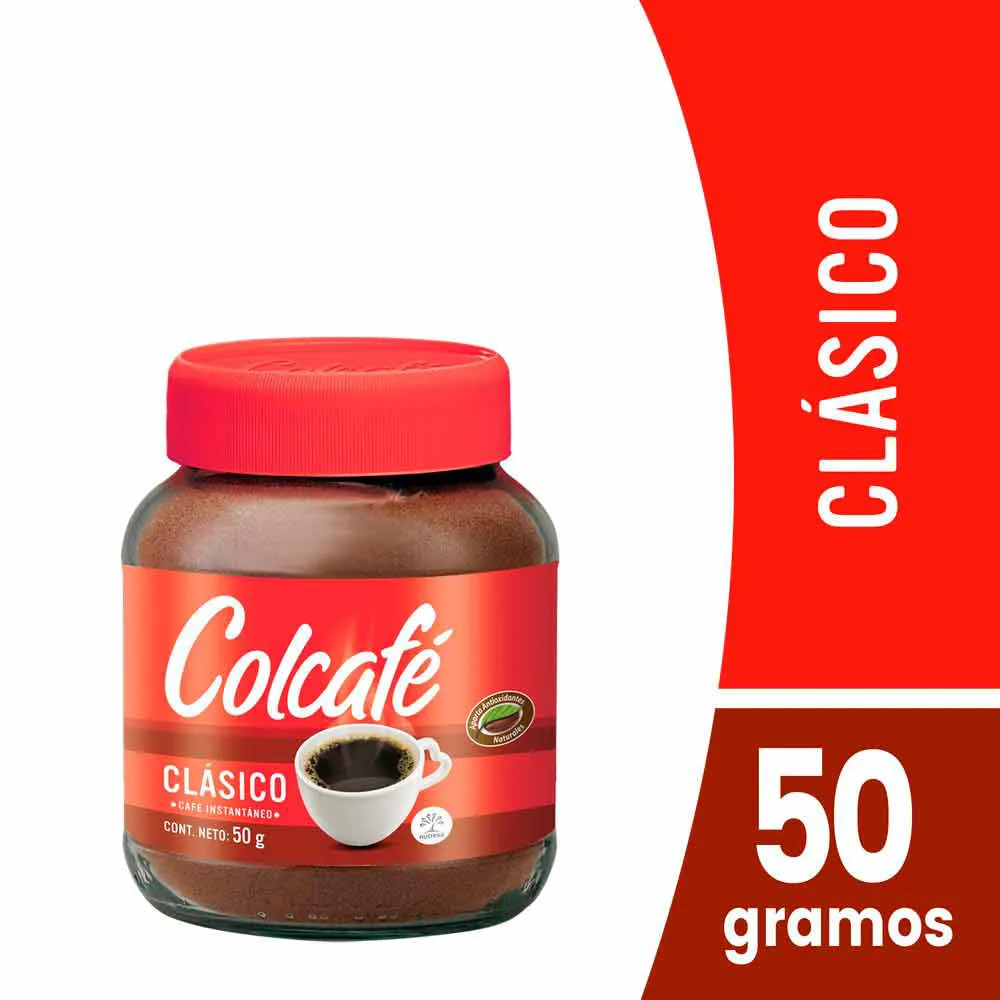 Café Instantáneo en Polvo Colcafé 50g