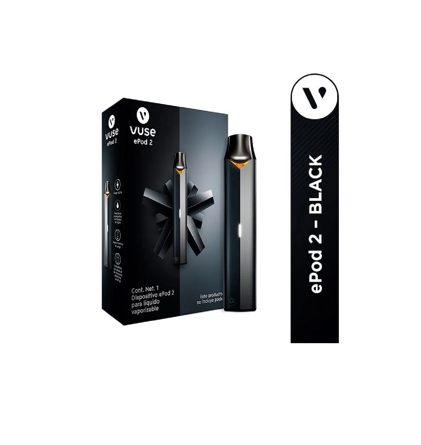 Vuse ePod 2 Vapeador Negro Caja