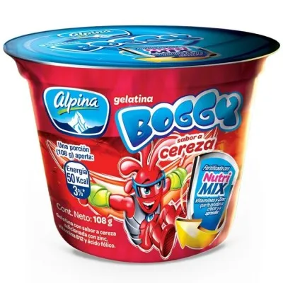 Boggy Gelatina Cereza