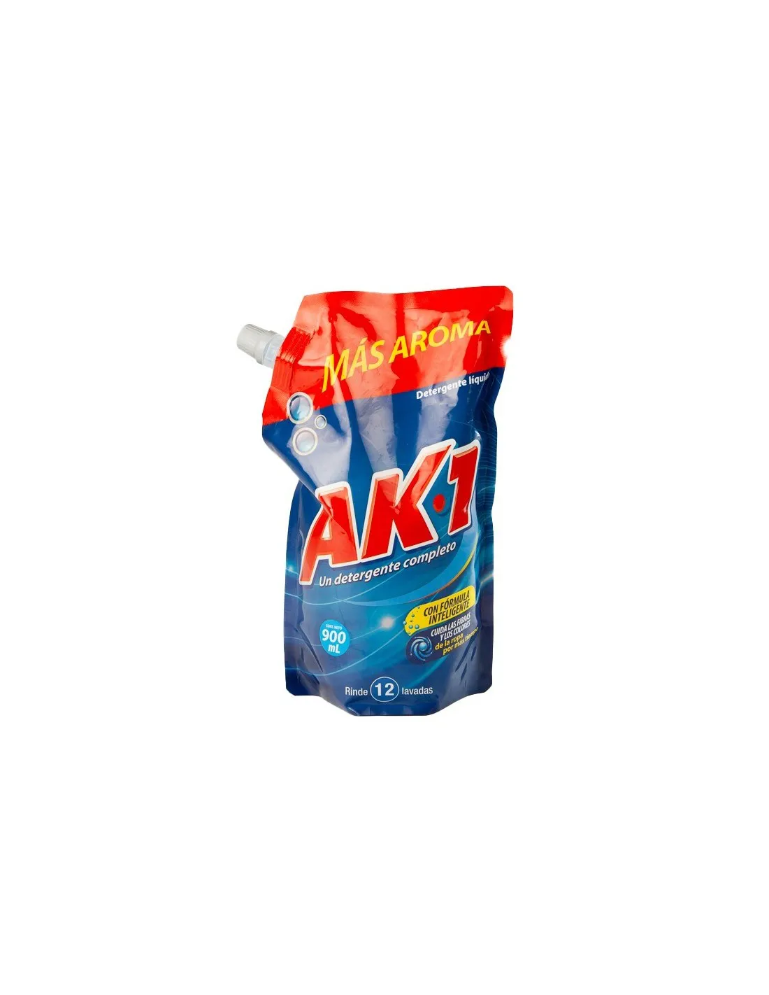 Detergente Liquido AK-1  Floral Doypack x 900 ml