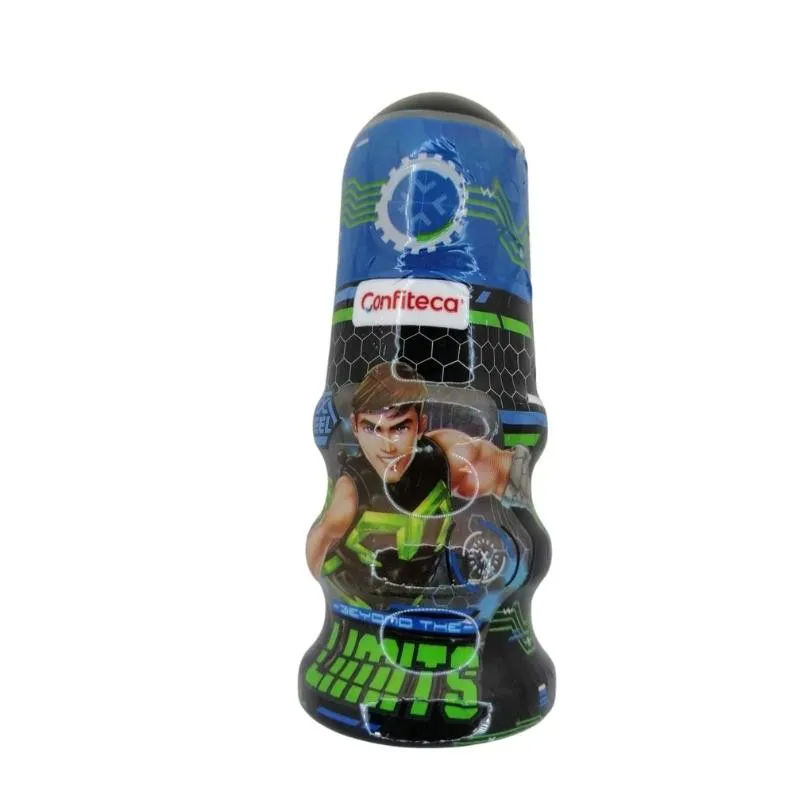 Confiteca Roll On Limits Max Steel Caramelo Liquido Plastico