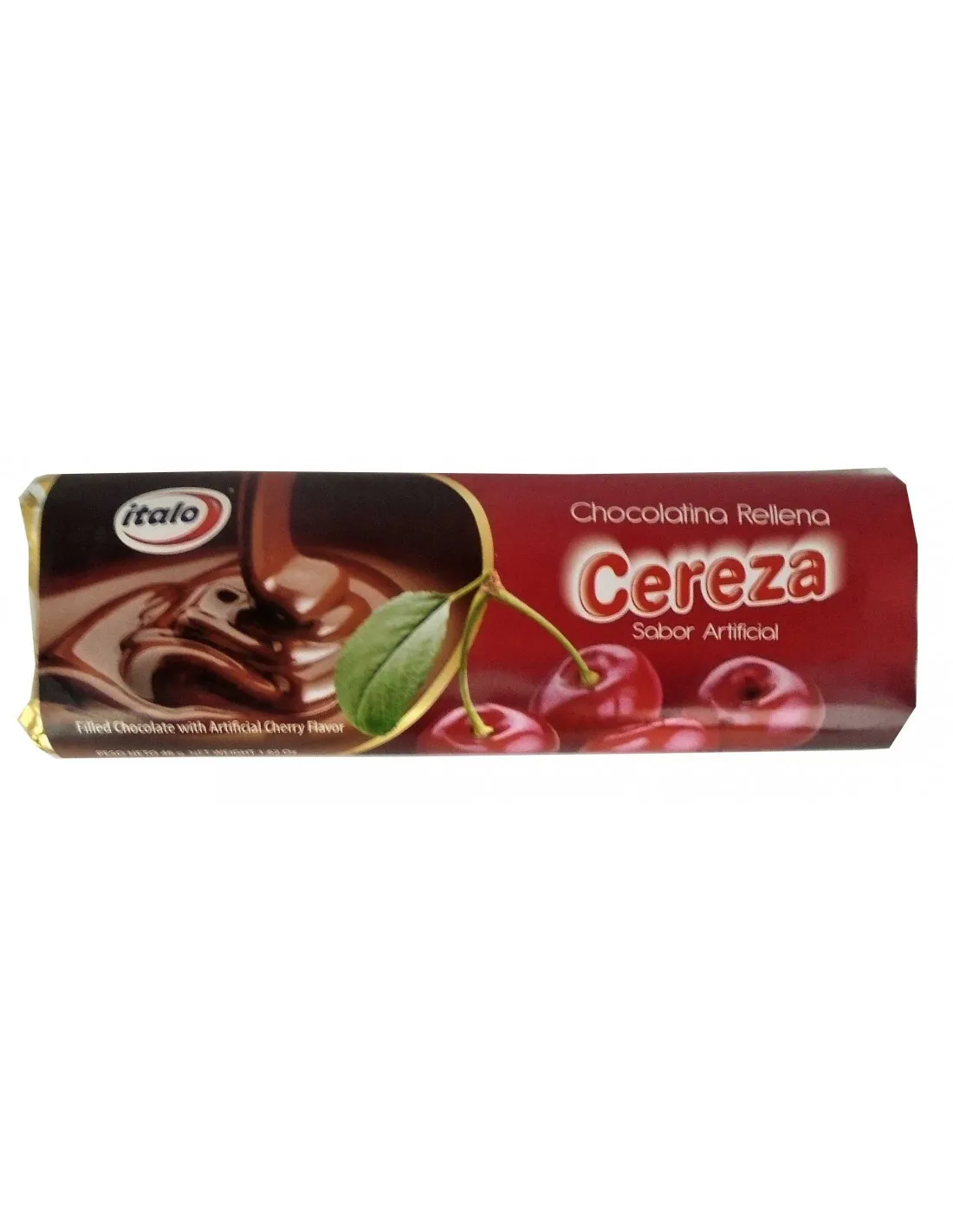 Italo Chocolatina Rellena Cereza