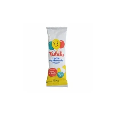 Tubito Leche Condensada Azucarada Tubo
