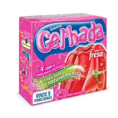 Gelatina Gel'Hada Fresa de 35 g