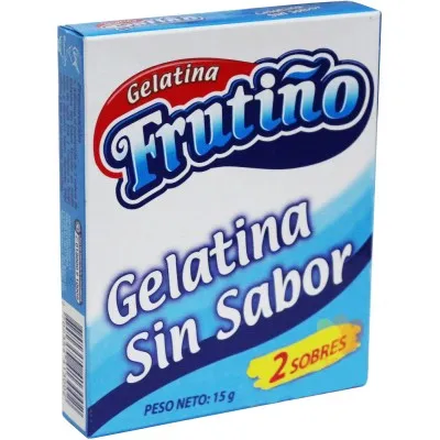 FRUTIÑO GELATINA SIN SABOR 2 SOBRES
