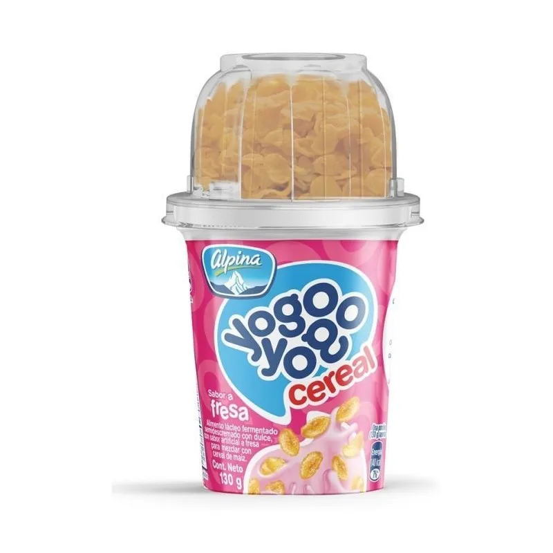 Yogo Cereal Alpina Fresa x 130g