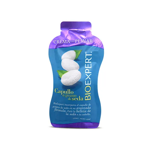 Crema Para Peinar Bioexpert Gusano De Seda Sobres