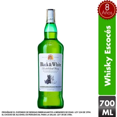 Black White Whisky 700ml
