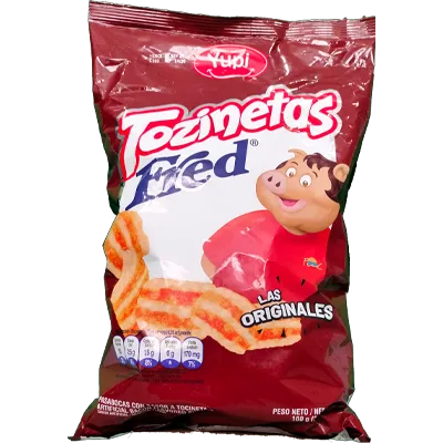 Tozinetas Fred Bolsa 100 GR